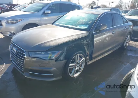 2016 Audi A6 2.0T Premium Plus from USA, damaged, VIN WAUGFAFC4GN057607